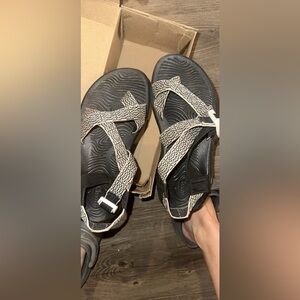 Chacos - white and black